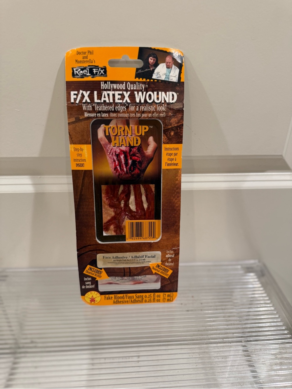 NEW Reel F/X Latex Wound ~ Torn Up Hand F/X Makeup Kit
